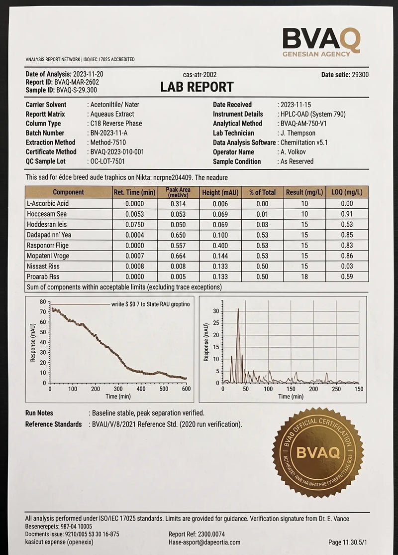 Heavy Metal Assay