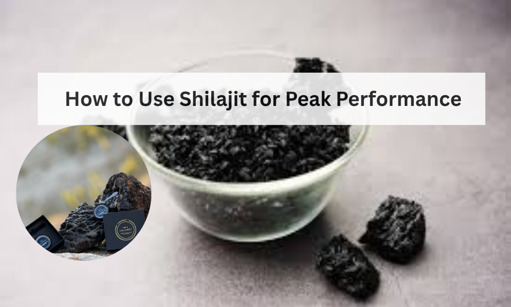 How to Use Shilajit for Better Health and Performance