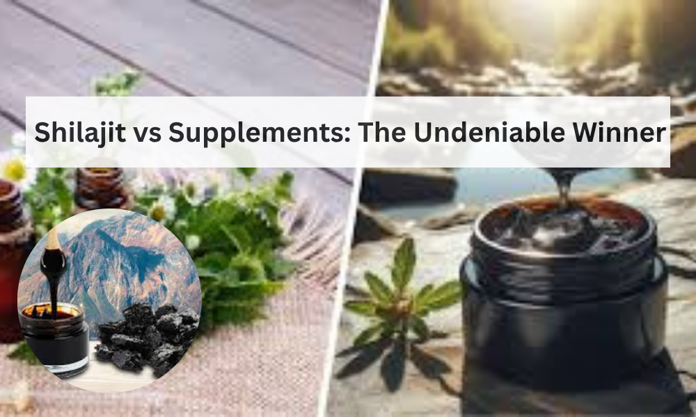Shilajit vs Supplements: The Undeniable Winner